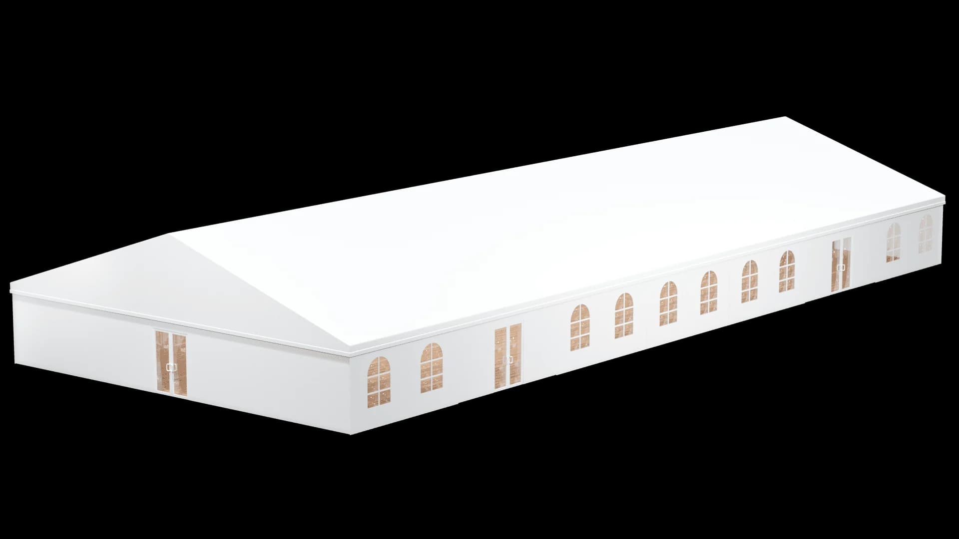 Классический шатер 15х35 (525 м²)