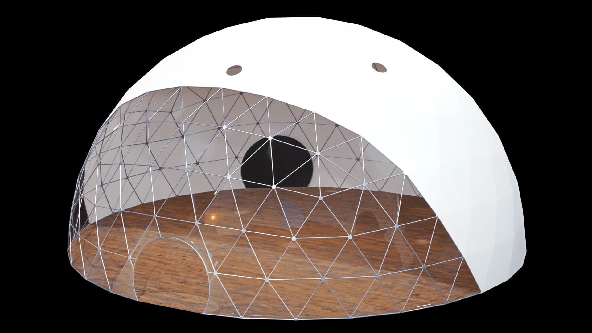 Сферический шатер D22 (380 м²)