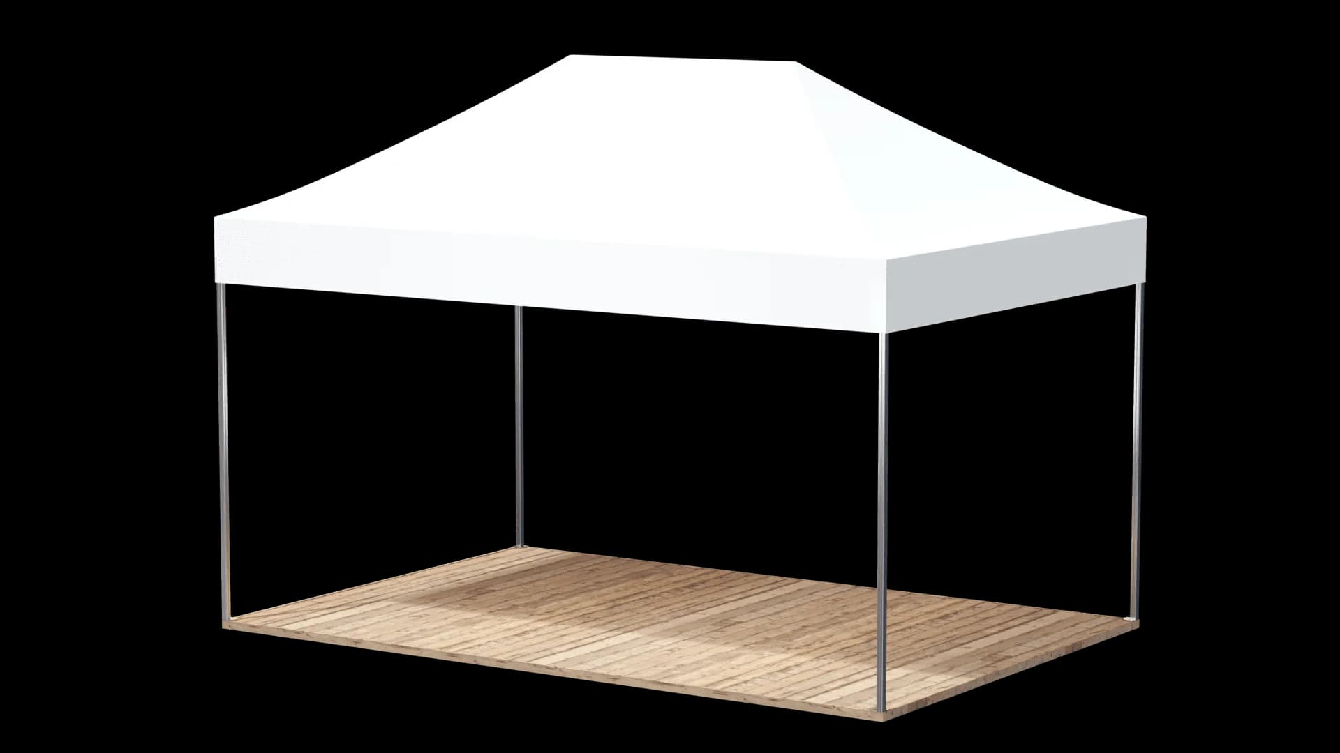 Мобильный шатер 3×4,5 (13м²)