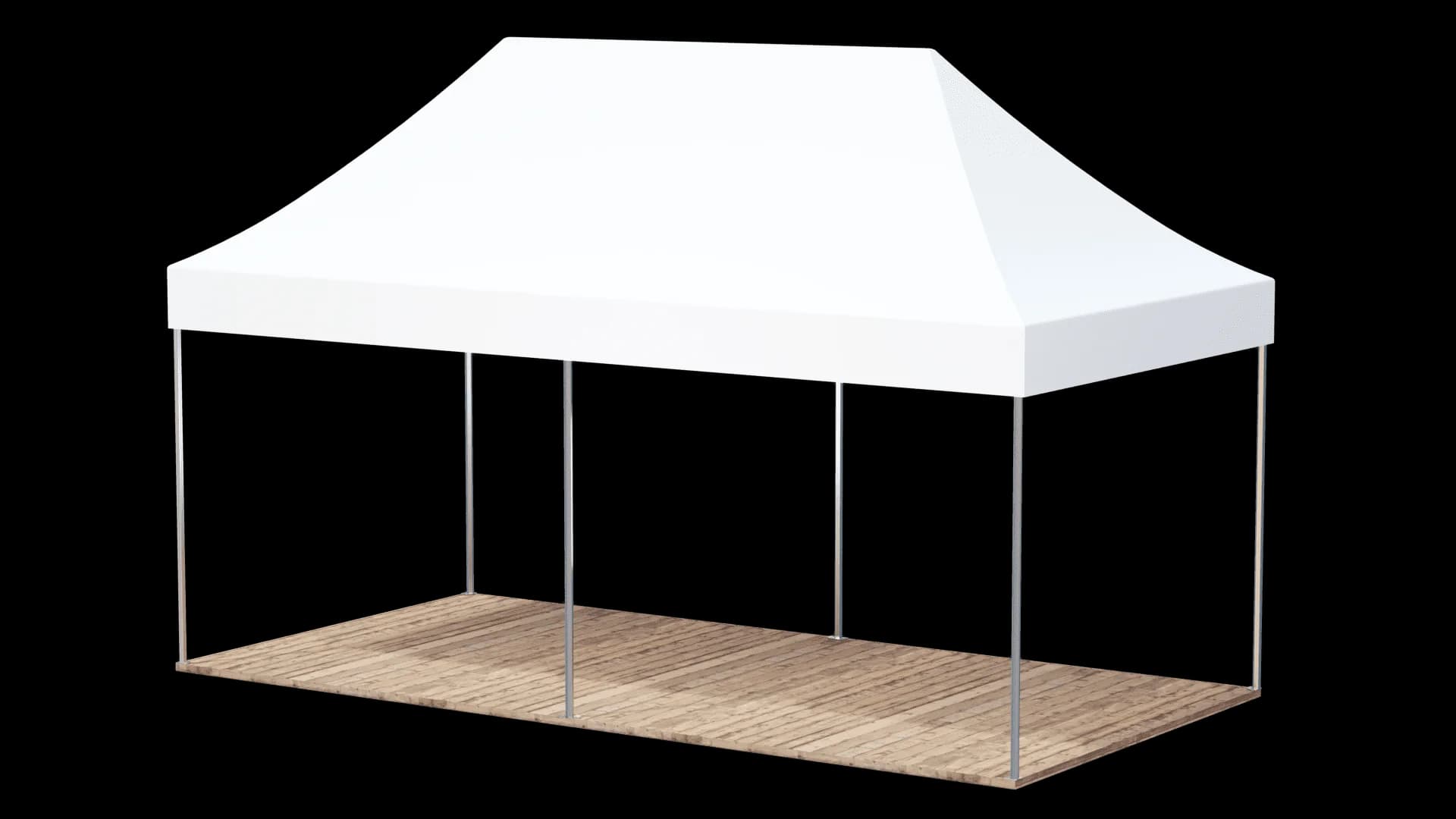 Мобильный шатер 3×6 (18м²)
