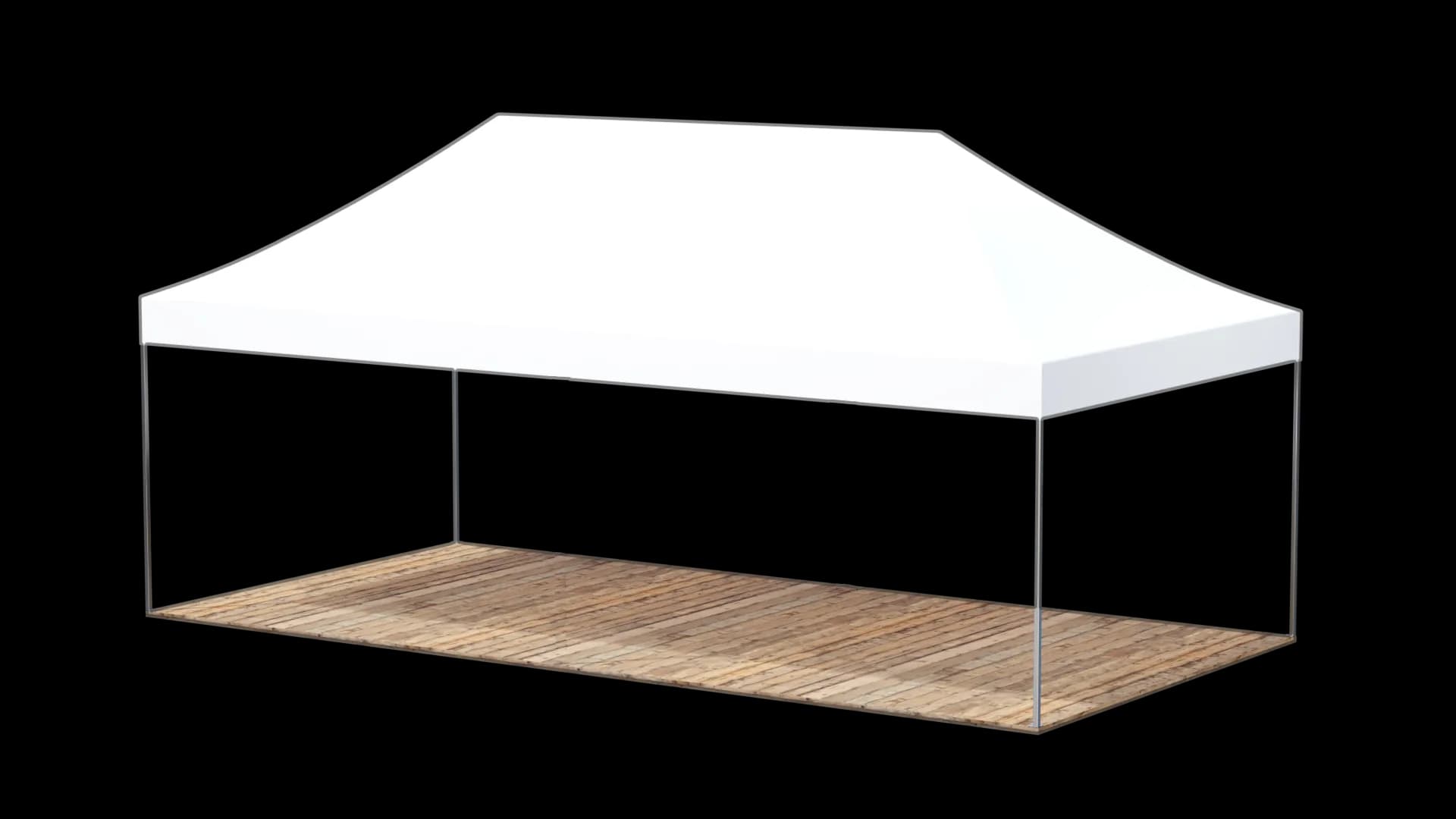 Мобильный шатер 4×6 (24м²)