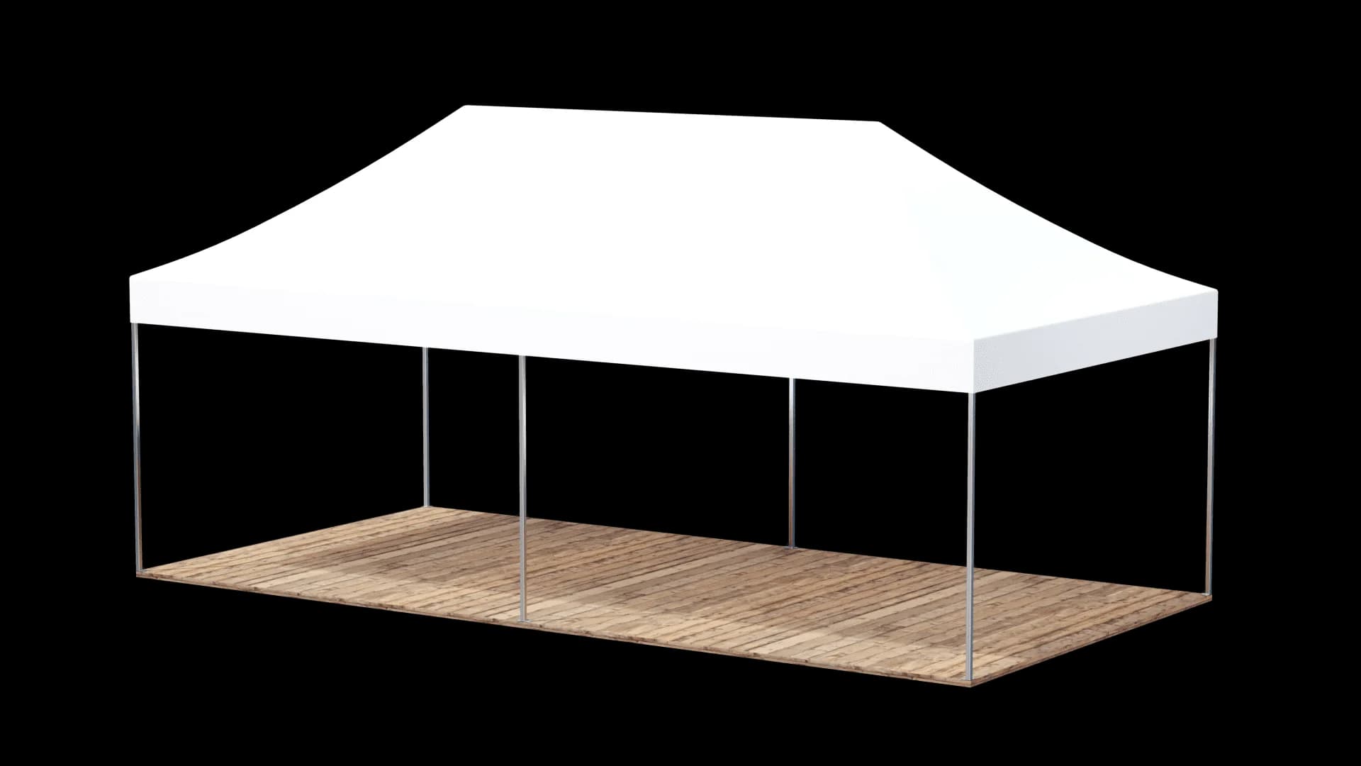 Мобильный шатер 4×8 (32м²)